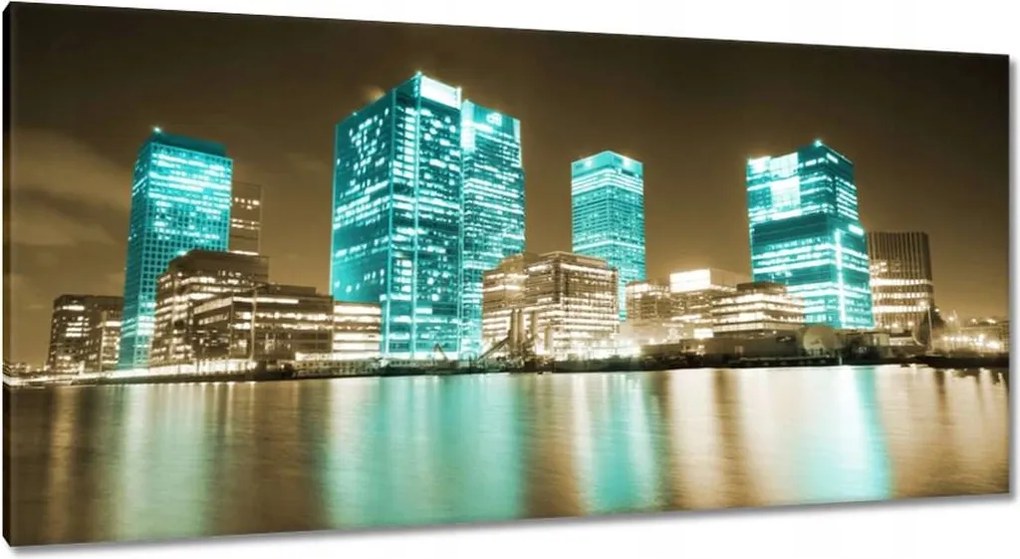 Vászonkép 115x55 Lila orchidea