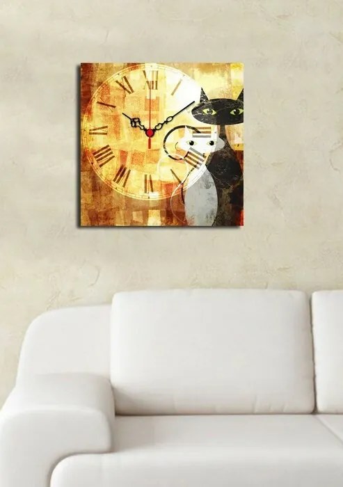 Cats 2828CS-12 falióra, 28 x 28 cm