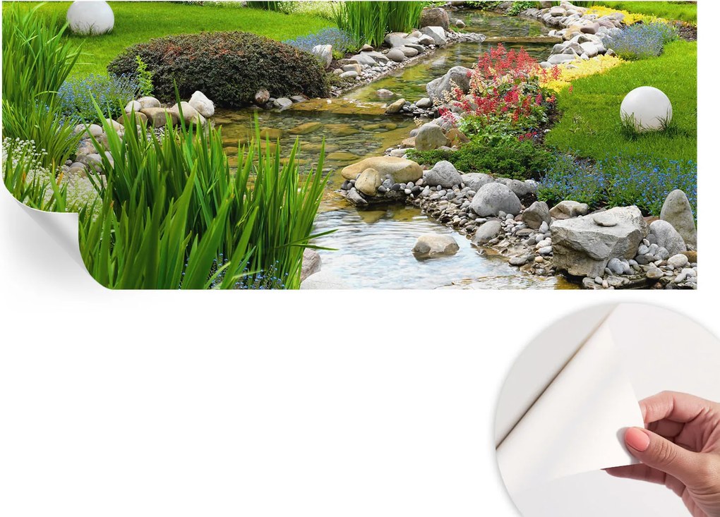 Fotótapéta Fali tapéta Hálószobába és Nappaliba Idilli kert 250x104