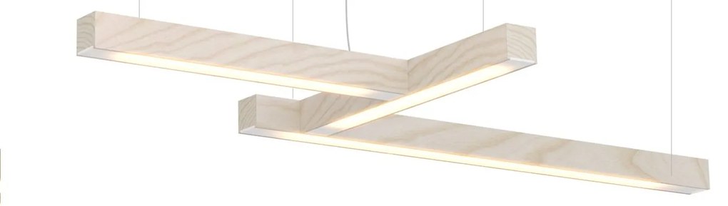 Függeszték LED40 forma 4, többféle változat - TUNTO Modell: természetes dió