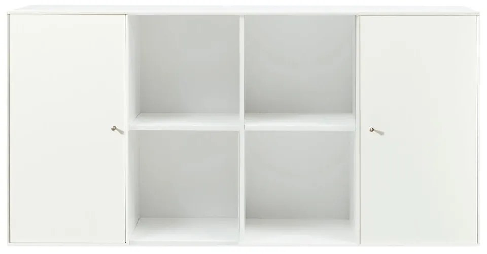 Fehér moduláris polcrendszer 136x69 cm Mistral Kubus - Hammel Furniture