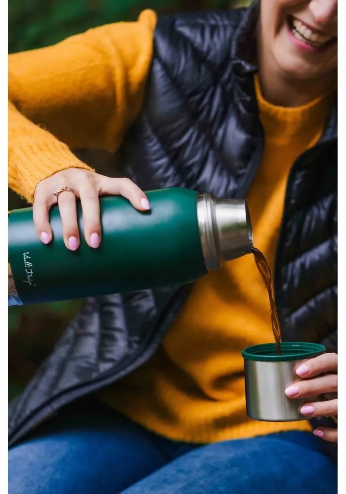 Fuori zöld thermo utazóbögre, 1 l - Vialli Design