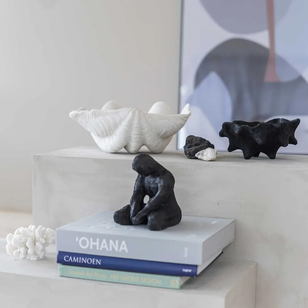 Poligyanta szobor (magasság 15 cm) Meditating Man – Mette Ditmer Denmark