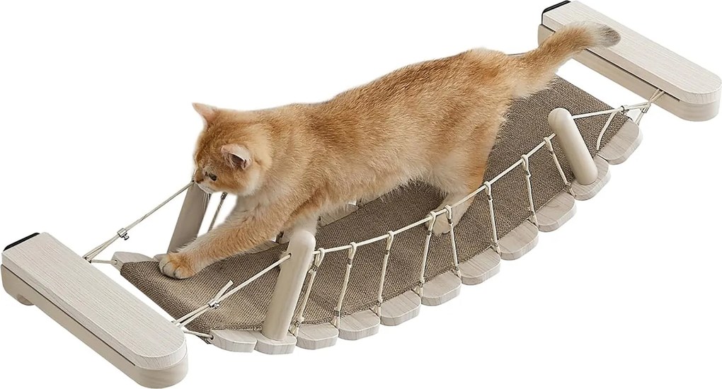 Macska híd, macska mászóka  87,2 x 28 x 13,8 cm | Feandrea