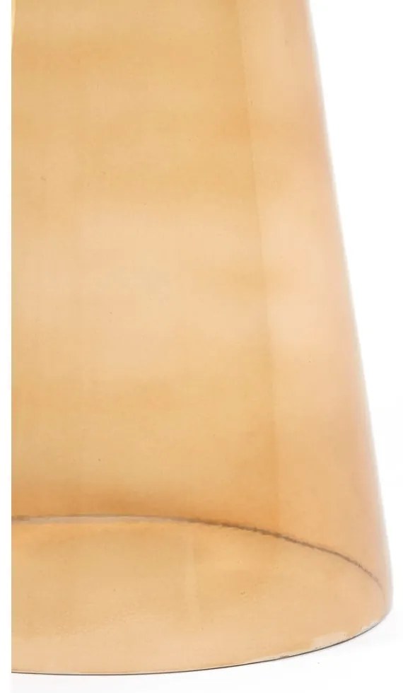 Üveg kerek tárolóasztal ø 30 cm Dakwa – Light &amp; Living