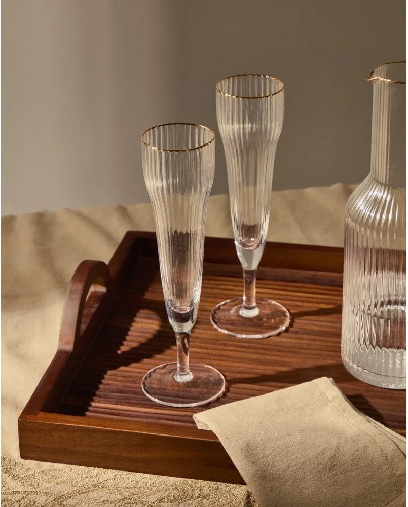 Pezsgőspohár 190 ml Ayan – Kave Home