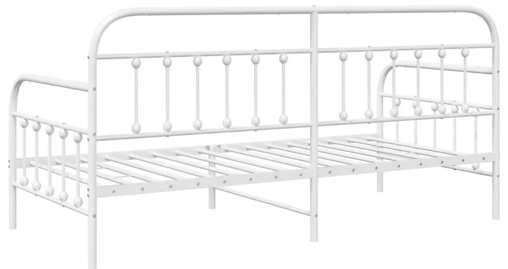 Fehér Nappali Keret 90x190 cm Acél