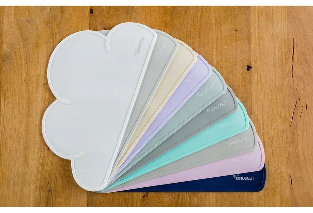 Cloud sötét rózsaszín szilikon tányéralátét, 49 x 27 cm - Kindsgut