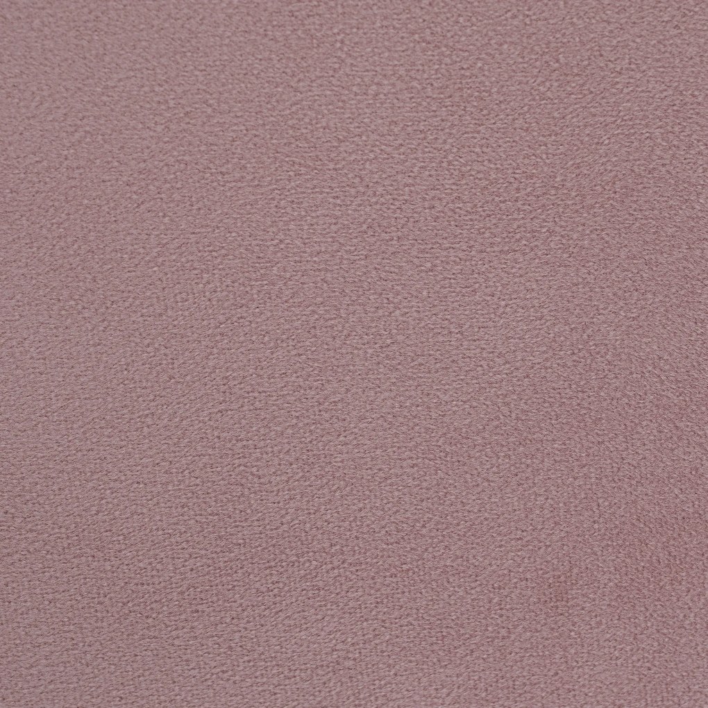 Ágy, rózsaszín/gold arany króm, 160x200, KAISA