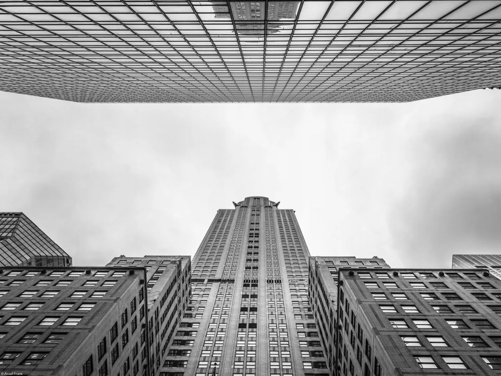 Poszter 40x30cm Chrysler Building New York 11, Assaf Frank
