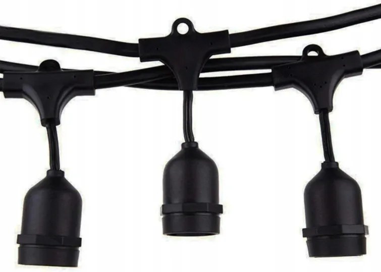 Kerti girland 10mb IP68 vízálló E27