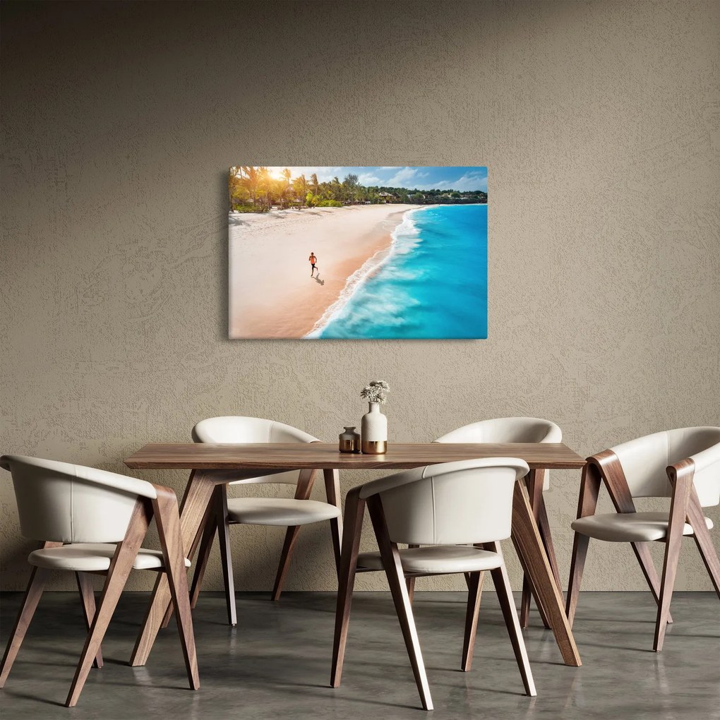 Kép - Strandfutás (90x60 cm)