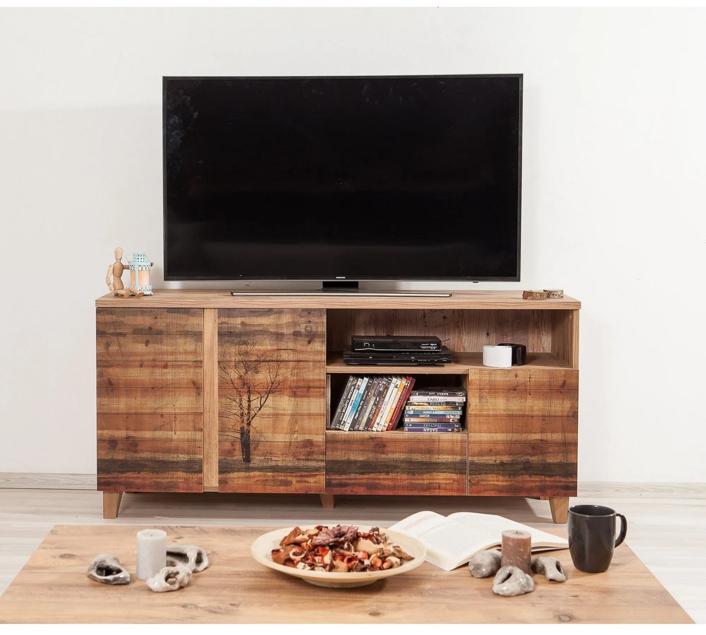 TV asztal/szekrény Merina 755 (atlanti fenyő). 1088766