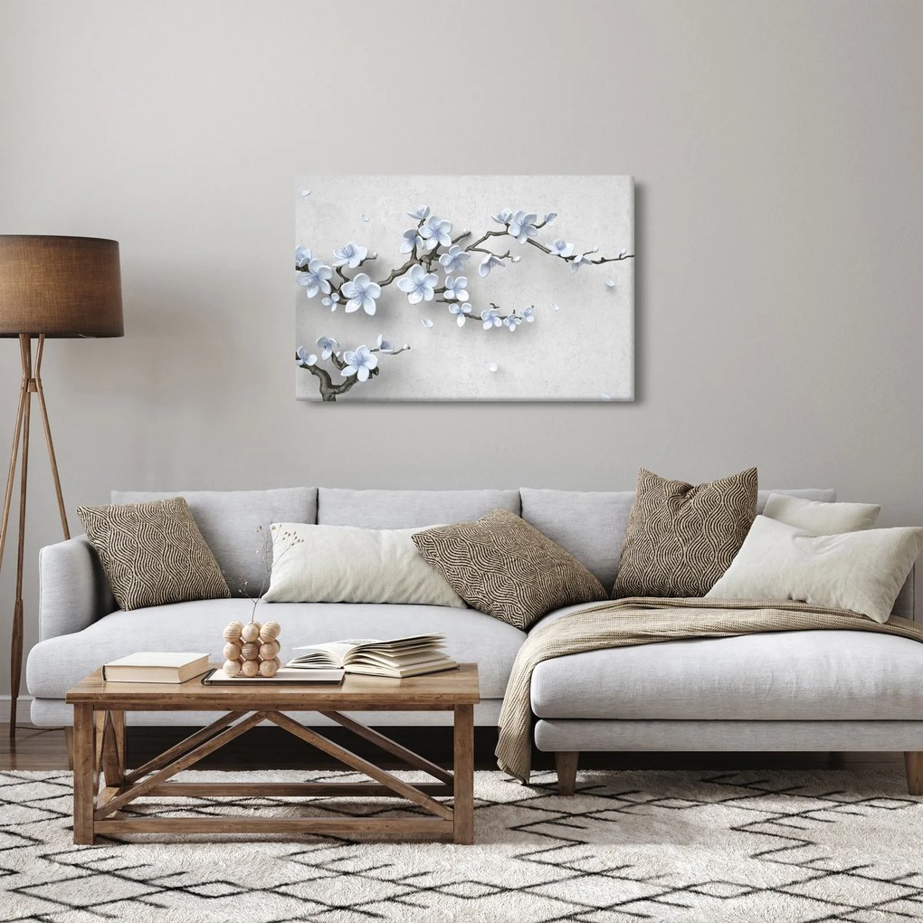 A virágok képe (90x60 cm)