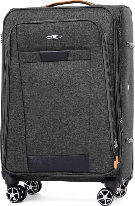 Szürke textil kabinbőrönd „Navigator” - méret M