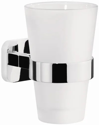 Tesa Elegaant pohár és fogkefe tartó króm 40443-00000-00