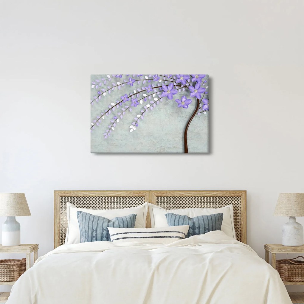 Kép - Lila eső (90x60 cm)