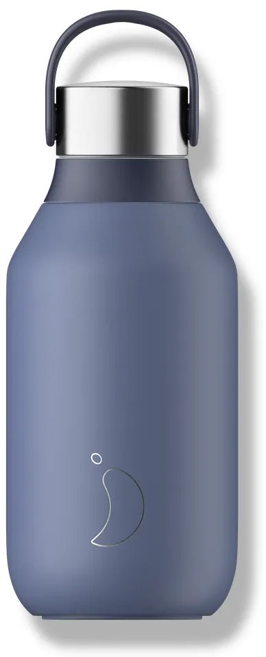 Chilly's Bottles termosz palack - bálnakék 350 ml, Series 2 edition