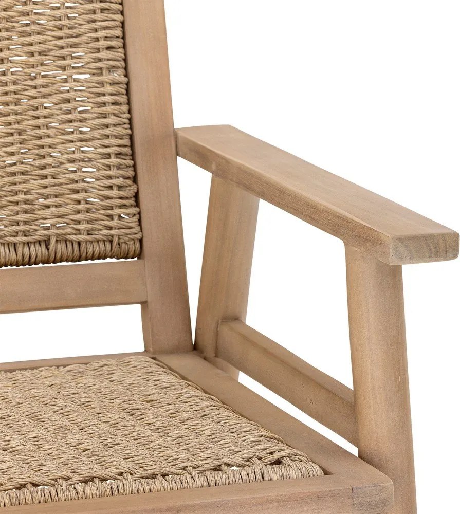 Natúr színű tömörfa kerti kanapé Sorrento – Bloomingville