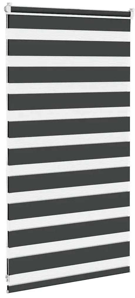 zebrafüggönnyel fekete szövetszélesség 65,9 cm poliészter