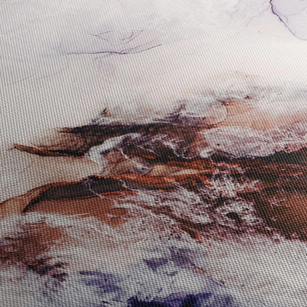 Kép - Lila márvány N⁰1 (120x50 cm)
