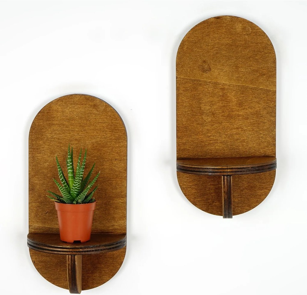 Fali polc, 13×26 cm