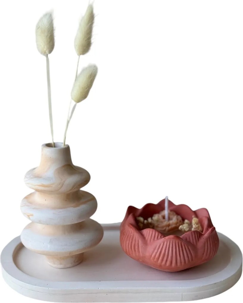 Glamour gyertyaszett, 12×7 cm – 33ST