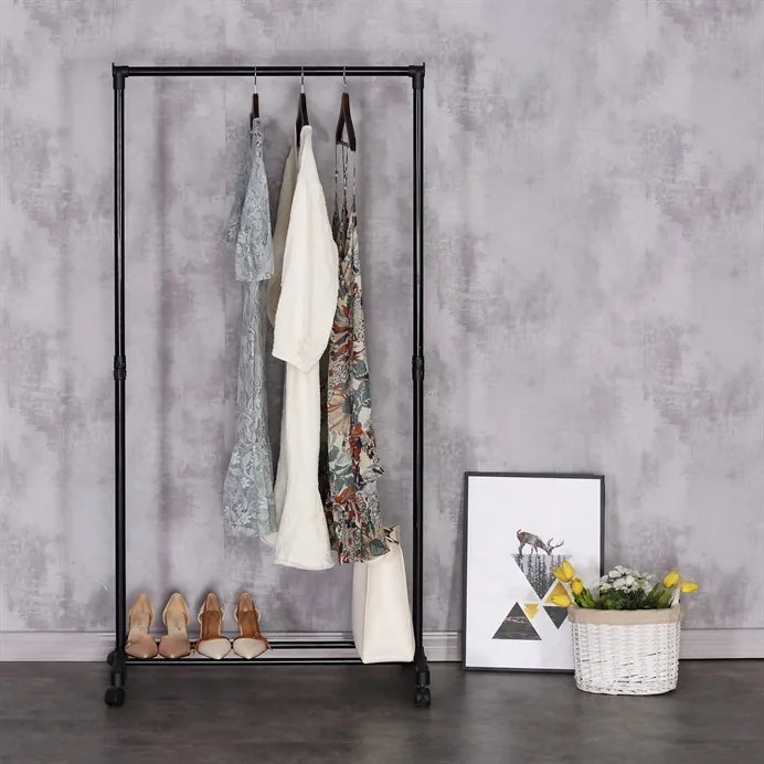 Ruhafogas, műanyag, fekete, GD-157 BK