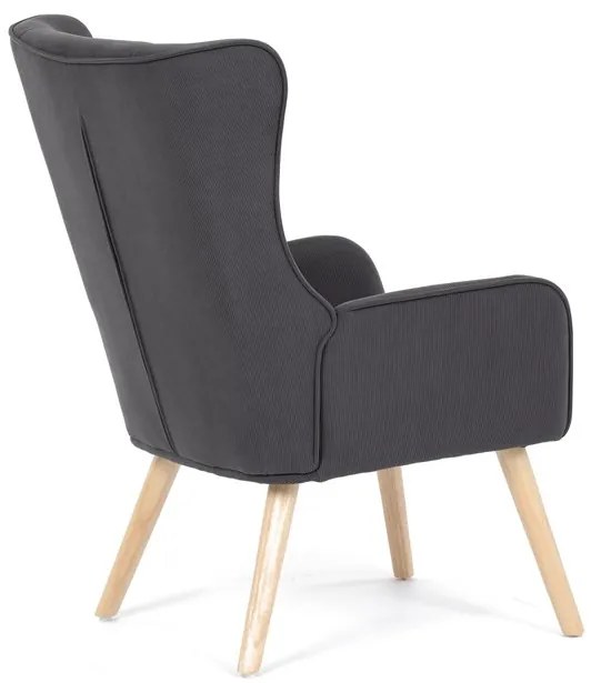 Szürke Kordbársony U-Fotel. AK-314 GREY2