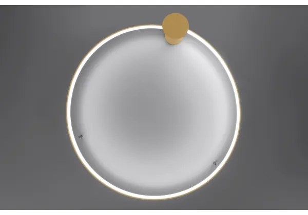 Thoro TH.223 - RIO mennyezeti LED lámpatest, 30W, 230V, CRI 98, 4000K, Ø 55 cm, arany