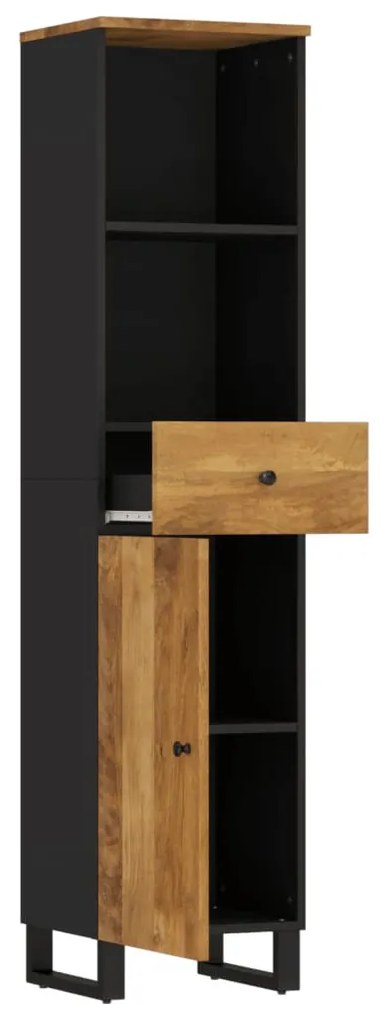 Tömör mangófa fürdőszobaszekrény 38 x 33 x 160 cm