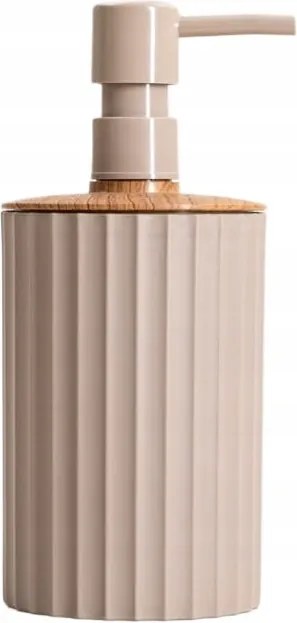 Coloseum taupe adagoló 7,8x7,8x18,5 cm Homla