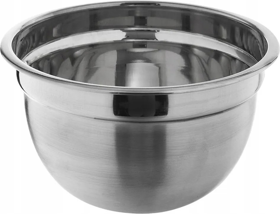 Rozsdamentes Acél Konyhai Tál Salátákhoz 13 CM 650 ML