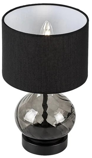 Rabalux 74034 - Asztali lámpa PIRELO 1xE14/25W/230V füstös