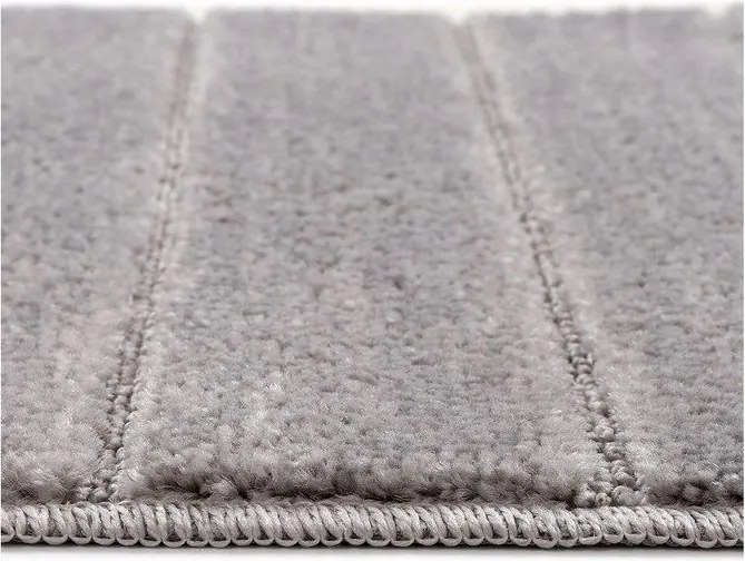 Szürke fürdőszobai kilépő szett 2 db-os 50x80 cm Yeni Cizgli – Foutastic