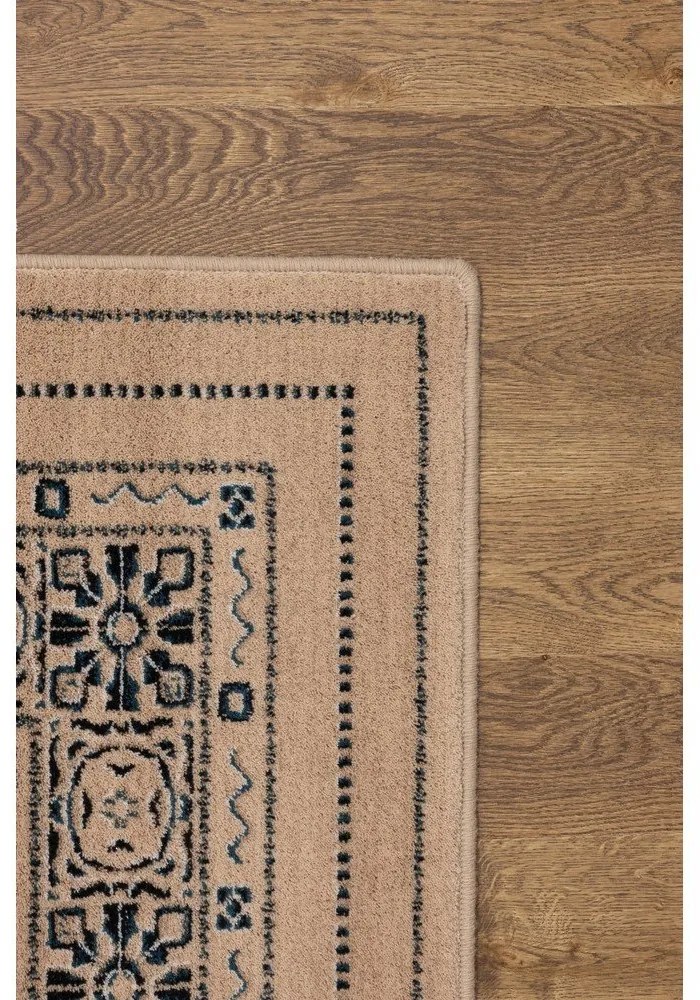 Bézs gyapjú szőnyeg 160x240 cm Joanne – Agnella