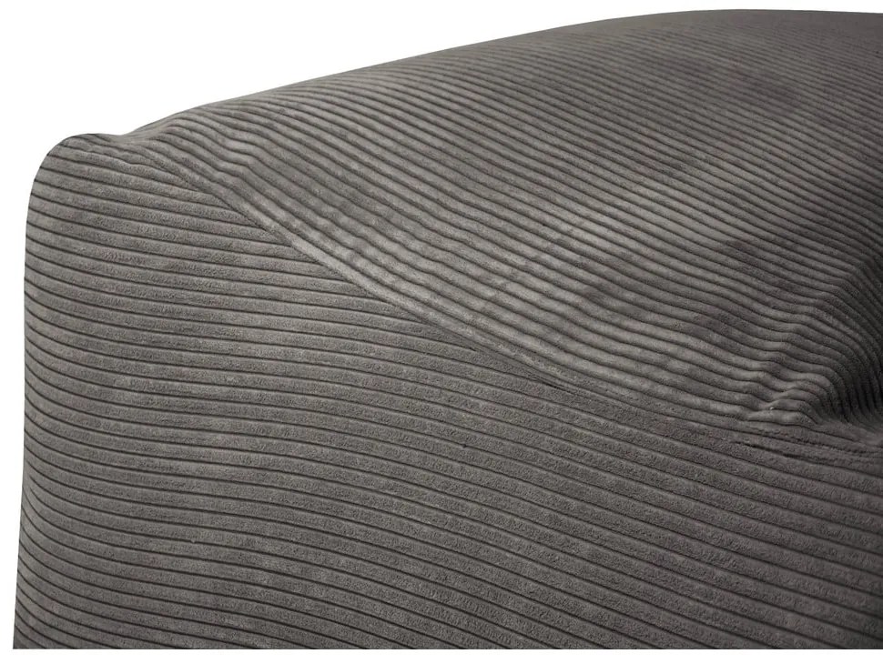 Téglavörös kordbársony babzsákfotel Lounge 100 – SLOWDOWN