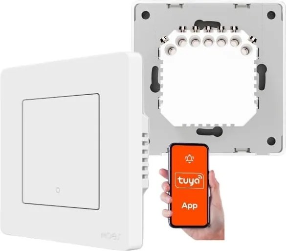 Moes Egykattintásos fénykapcsoló Zigbee 3.0 N Star Ring nélkül is működik