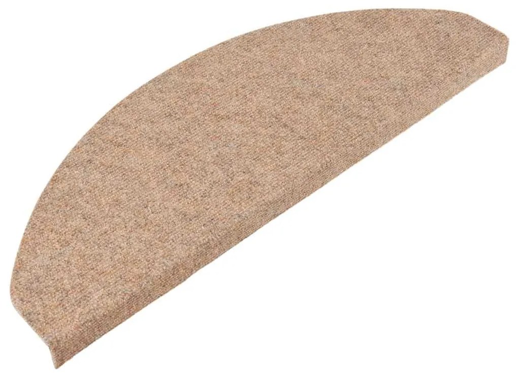 30 db bézs öntapadó lépcsőszőnyeg 65 x 22,5 x 3,5 cm