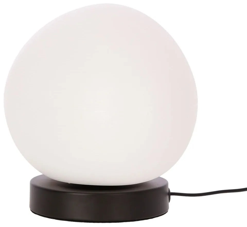 Fekete-fehér asztali lámpa (magasság 19 cm) Stones – Candellux Lighting