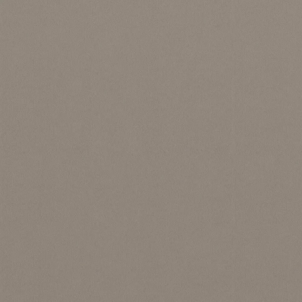 Tópszínű oxford-szövet erkélynapellenző 75 x 400 cm