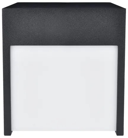 Brilagi - LED Kültéri fali lámpa TERNI LED/12W/230V fekete IP44