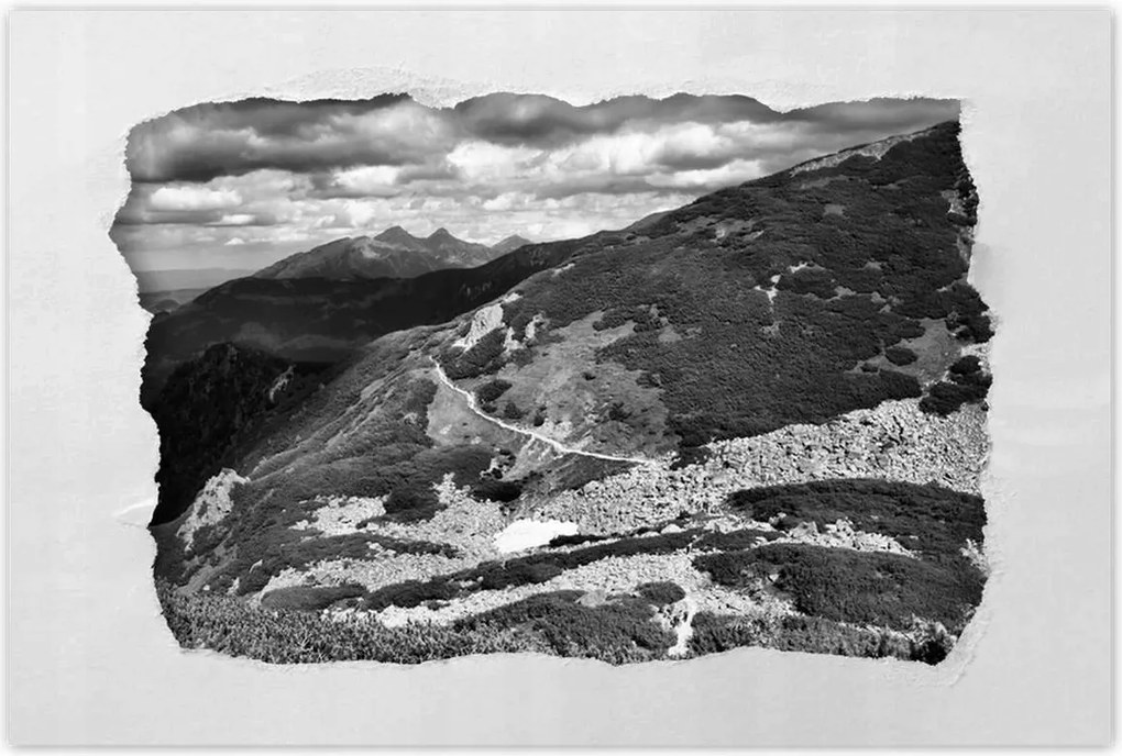 Poszterek 120x80 Tátra Lengyel hegyek Kilátás