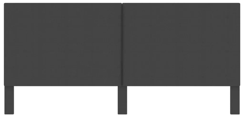 sötétszürke szövet fejvég 200 x 200 cm