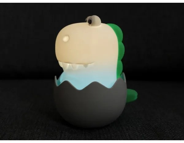 MegaLight - LED RGB Dimmelhető újratölthető gyermek érintős lámpa DIGGY DINO LED/5V