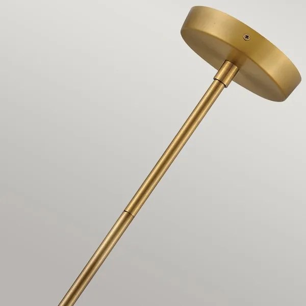 Hinkley HK-CEDRIC-P-M-BR - Csillár rúdon CEDRIC 2xE27/60W/230V átm. 33 cm réz