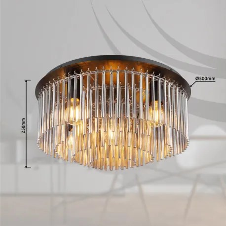 GLOBO 15698D1 GORLEY Glamour Mennyezeti Lámpa IP20