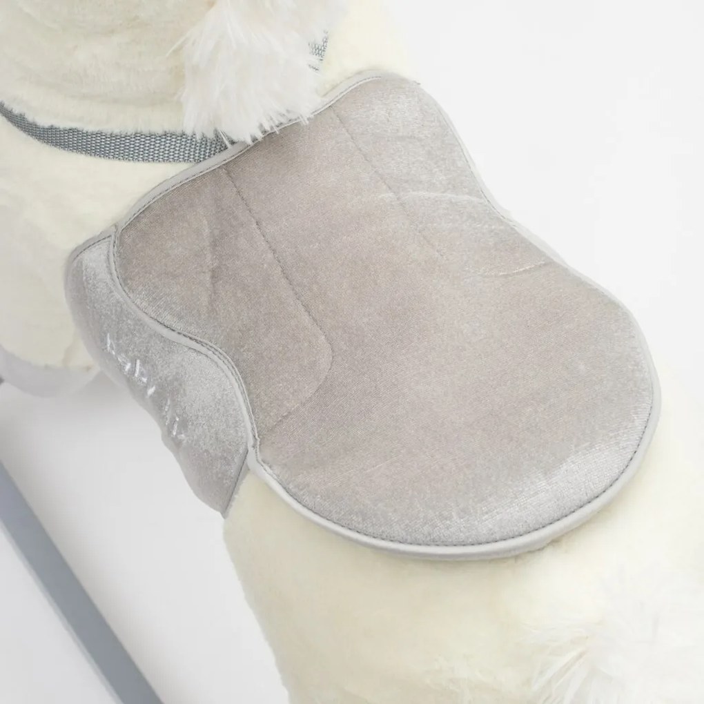 Baby Mix Hintaló játék dallammal és kerekekkel Unicorn fehér, 64 x 35 x 60 cm