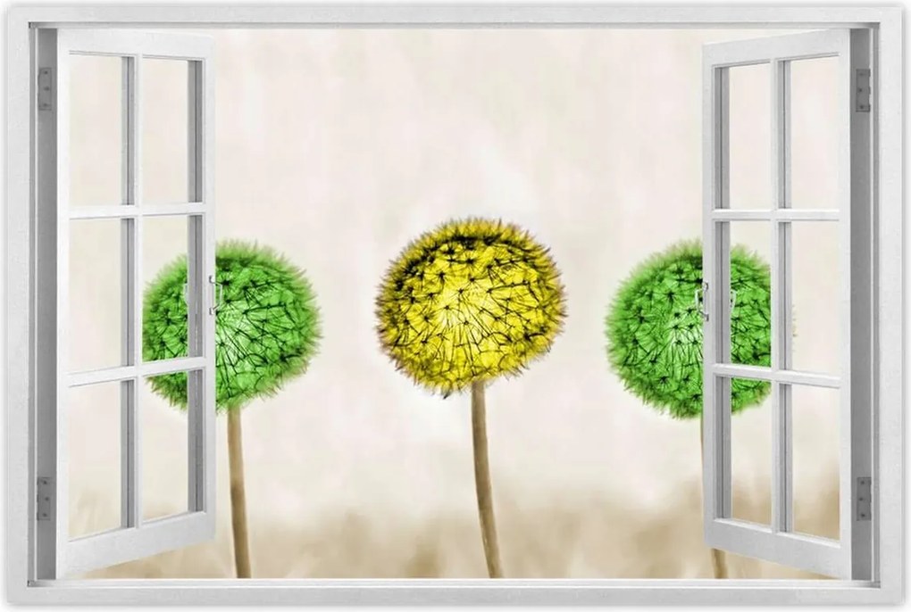 Poszter 60x40 Sárga a lime között