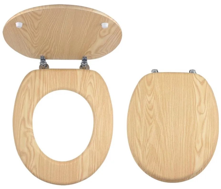 FERRO - WC-ülőke MDF/dekor kőris